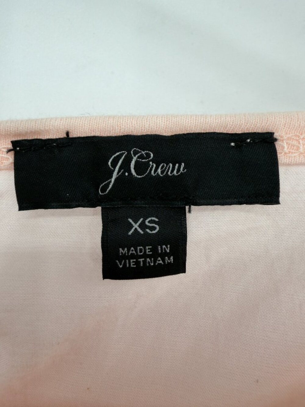 J.Crew Eyelet Yoke Babydoll Top Women’s XS Blush Pink Flutter Sleeve Cottagecore - Picture 6 of 10